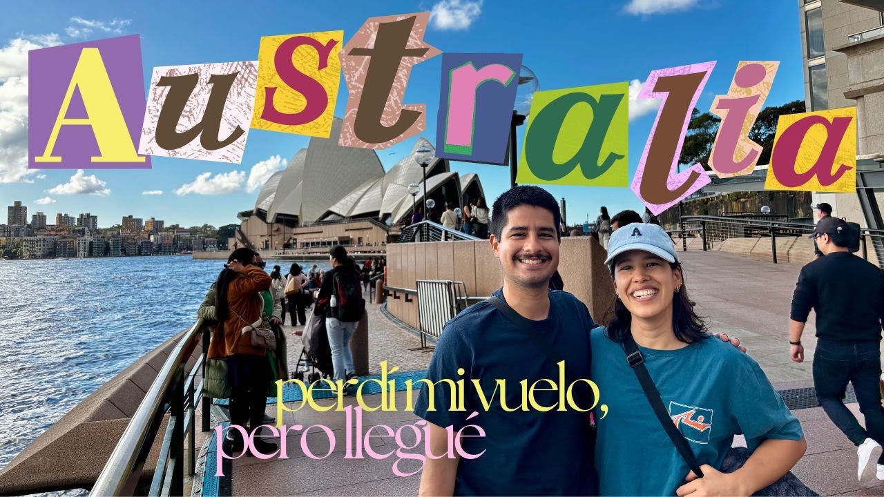 PERDÍ MI VUELO 🥲 | mi llegada accidentada a Australia