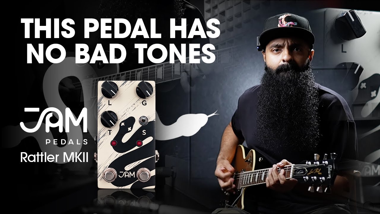 THIS PEDAL HAS NO BAD TONES: JAM Pedals Rattler MKII Overdrive/Distortion Demo (feat. Delay Llama)
