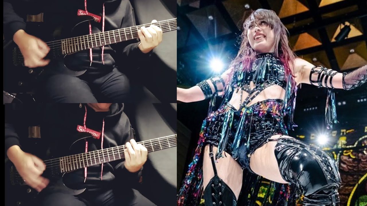 【スターダム】神曲 Phenex Queen 上谷沙弥 闇落ち 入場曲 ギター cover H.A.T.E Saya Kamitani　 ENTRANCE　guitar