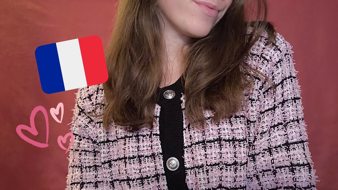 Relaxing ASMR in French 🇫🇷 | Trying to speak French softly for your sleep and relaxation