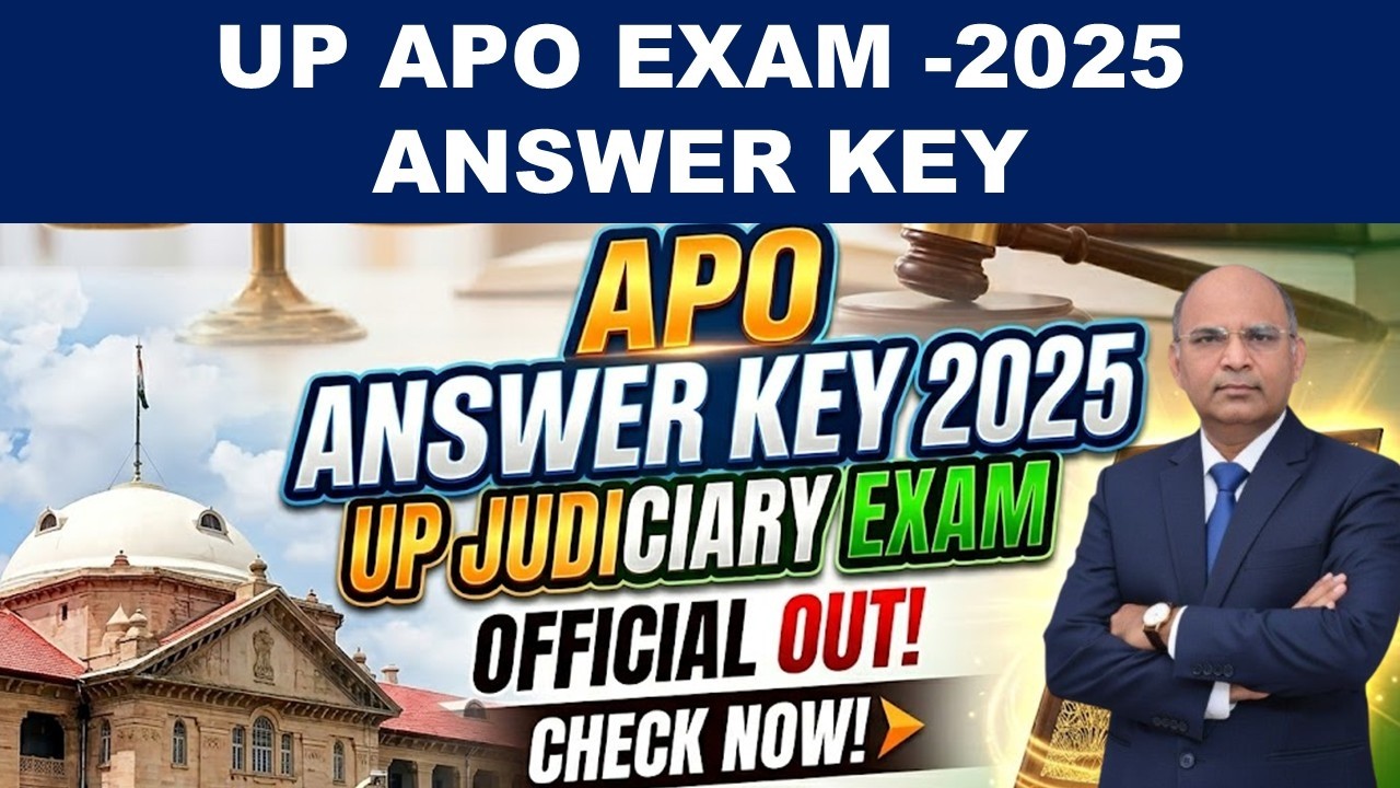 UP APO 2026 Paper Solution | Full Analysis + Answer Key|UP APO 2026 Paper Solution​ #UPAPOAnswerKey​