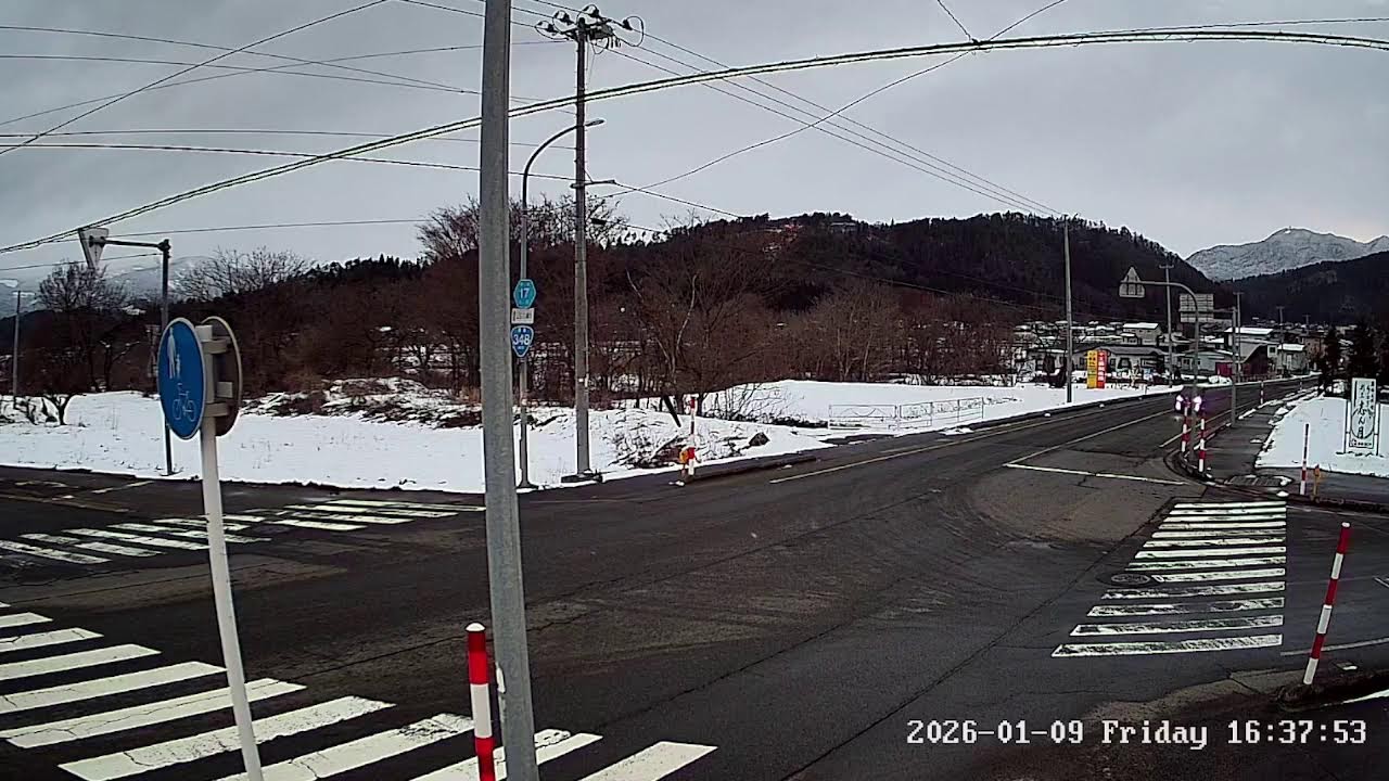山形県西置賜郡白鷹町乙ライブカメラ Yamagata Nishiokitama Live camera.world.cam