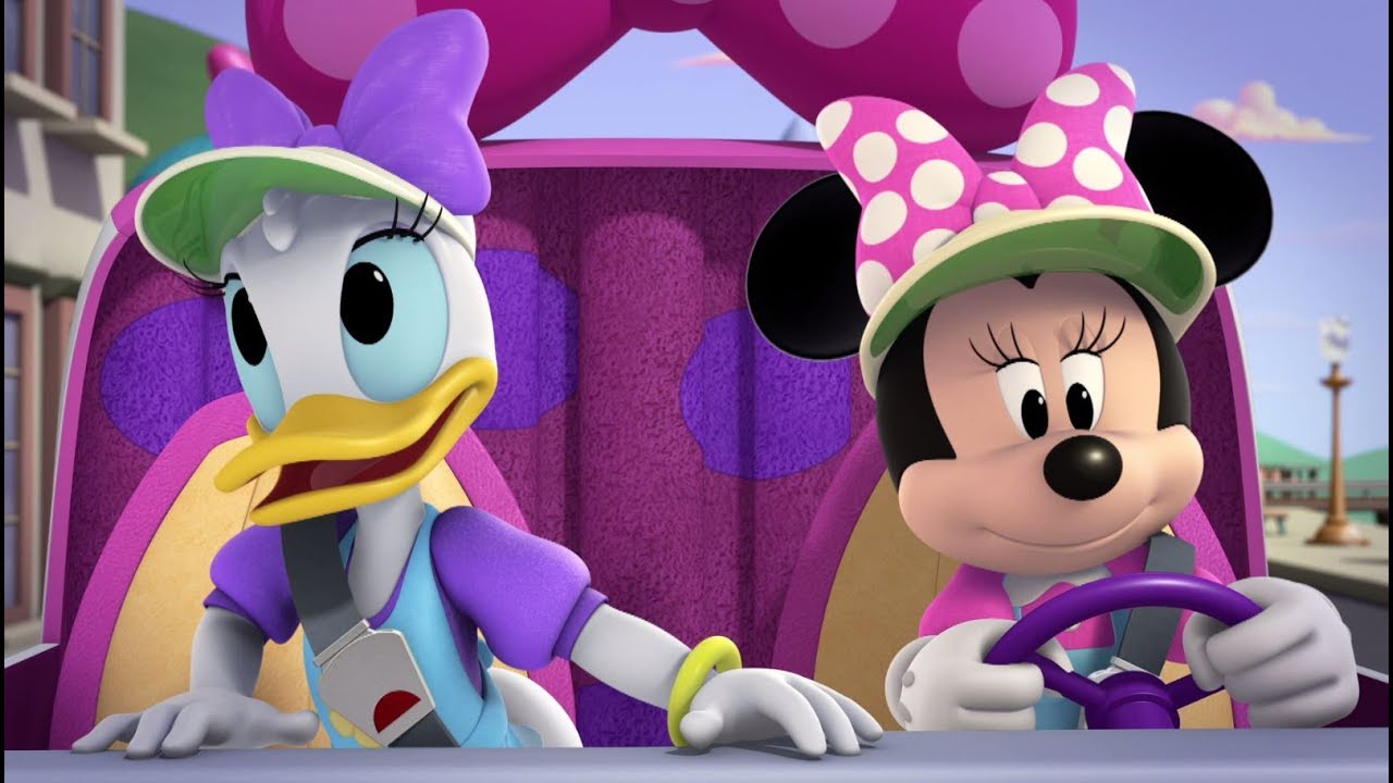 מיקי מאוס: מכוניות המירוץ | הכירו את העוזרות העליזות