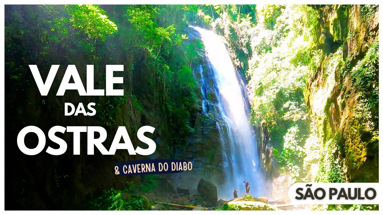 MELHOR Trilha de São Paulo: Cachoeira do Meu Deus | Vale das Ostras | Caverna do Diabo 