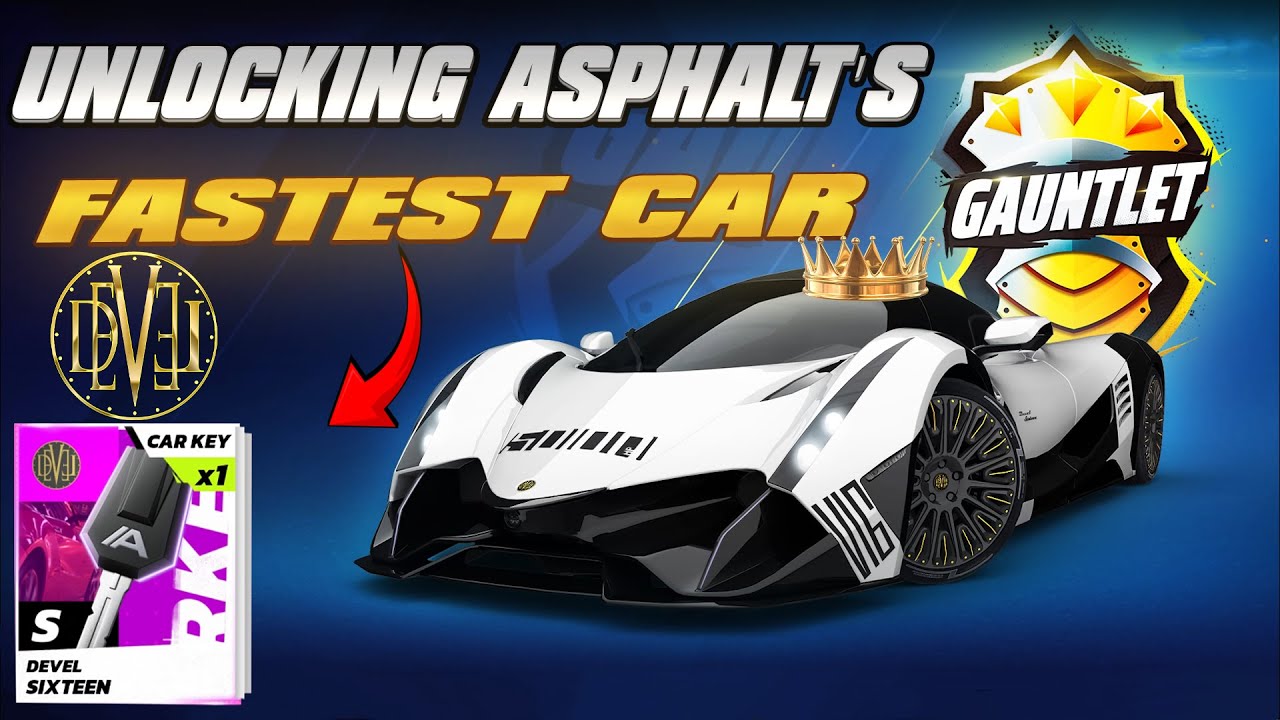 Я наконец-то открыл Devel Sixteen в Asphalt Legends Unite! 🔥