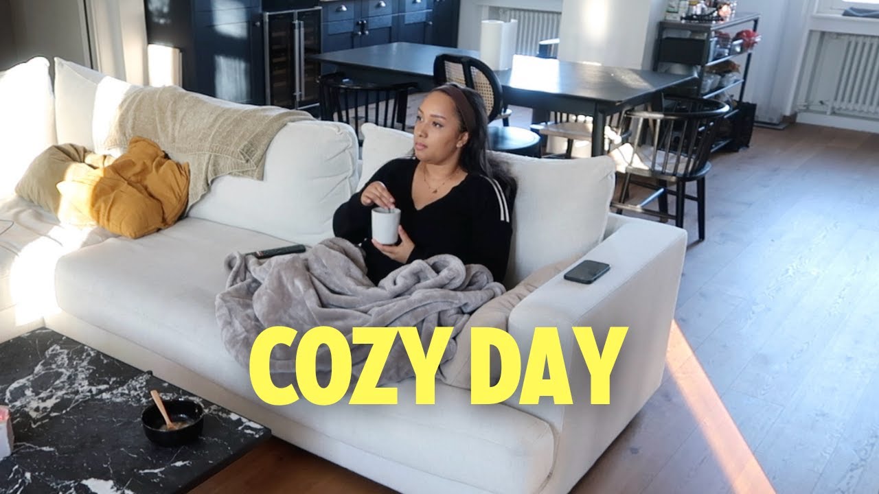 COZY DAY ☁️ PRODUCTIF | rangement, podcast, skincare, comfort food 🧺🍟