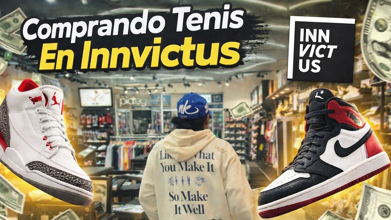 COMPRANDO TENIS EN INNVICTUS, NOS GASTAMOS $5K!!