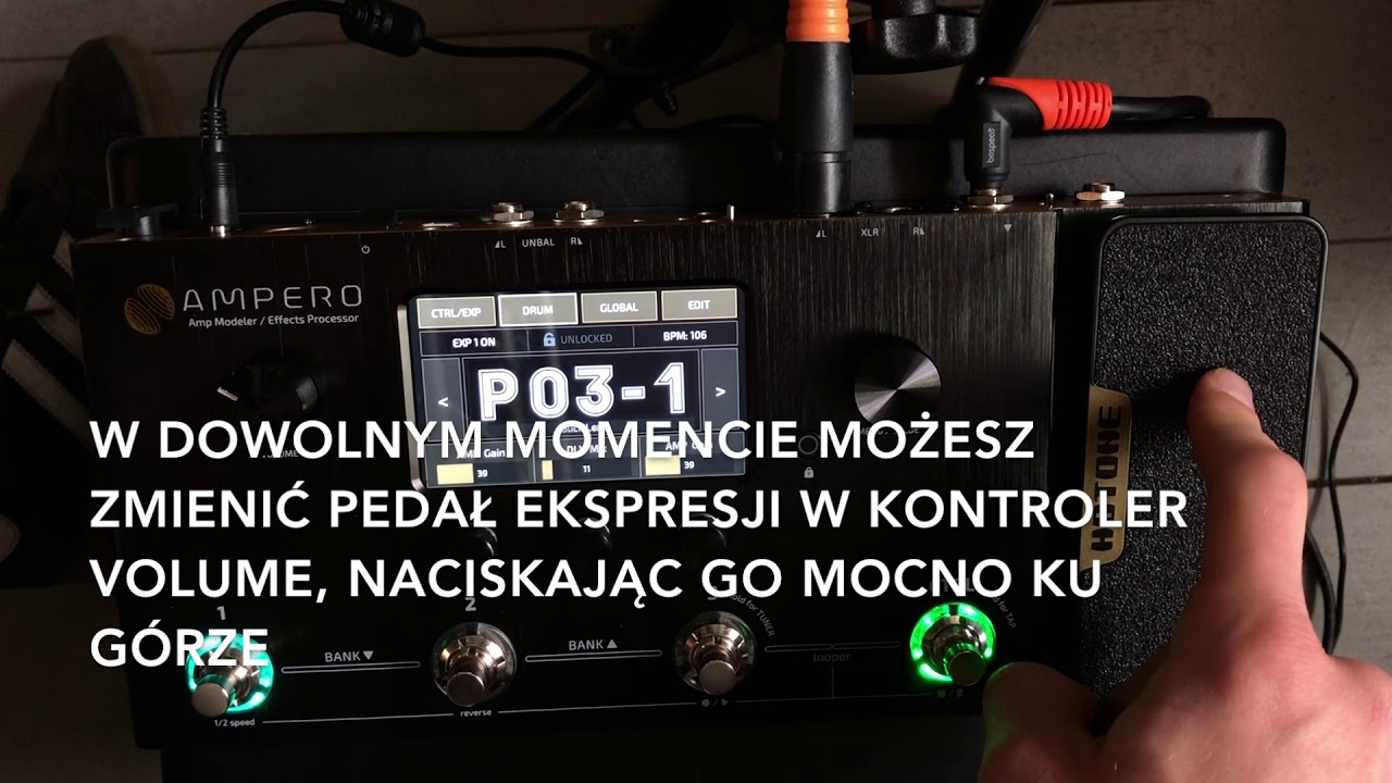 Hotone Ampero - instrukcja wideo