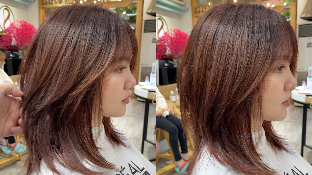 Layer Mullet |Hướng Dẫn Cắt | sử dụng kéo Chuốt