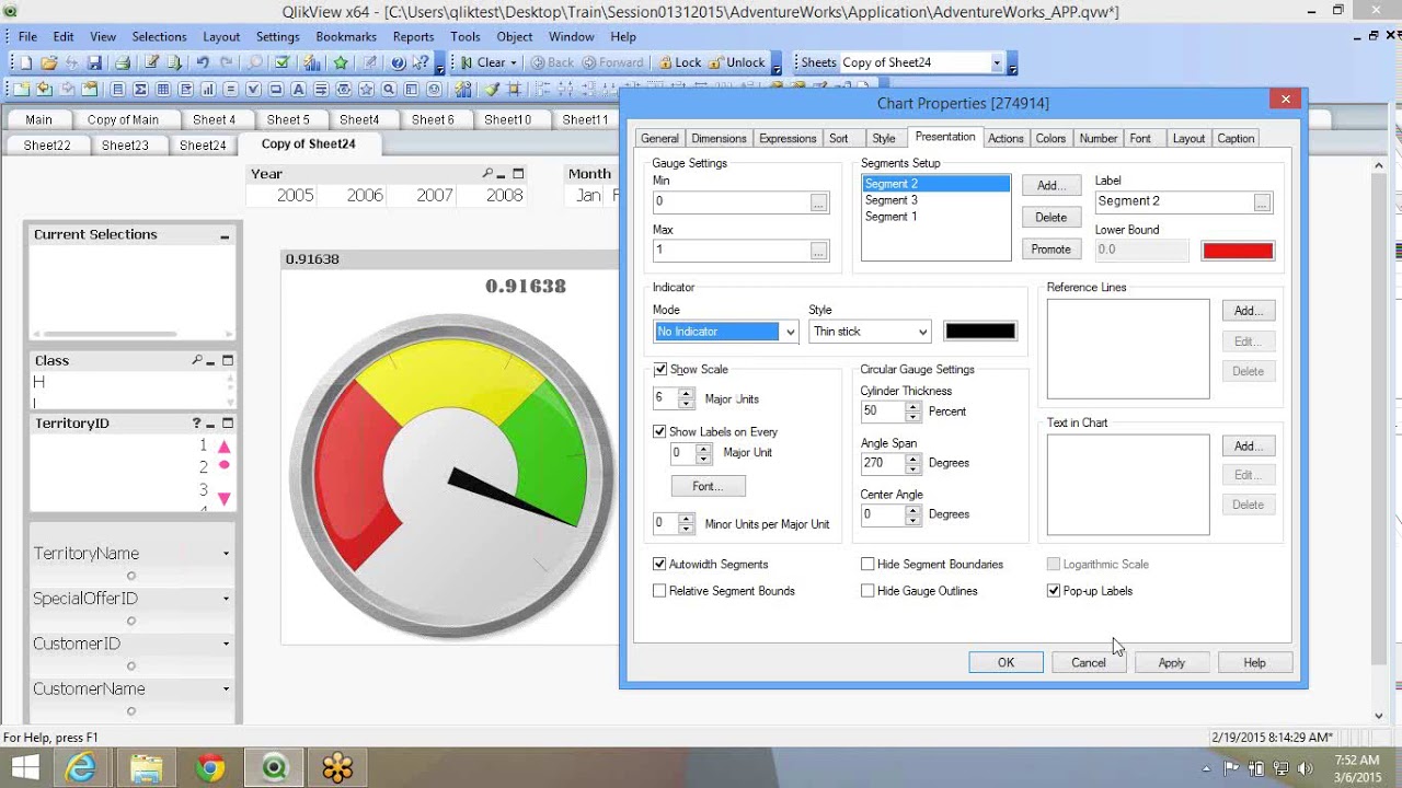 Qlikview Tutorial #22 || Qlikview Online Complete Course for Beginners || Video Training