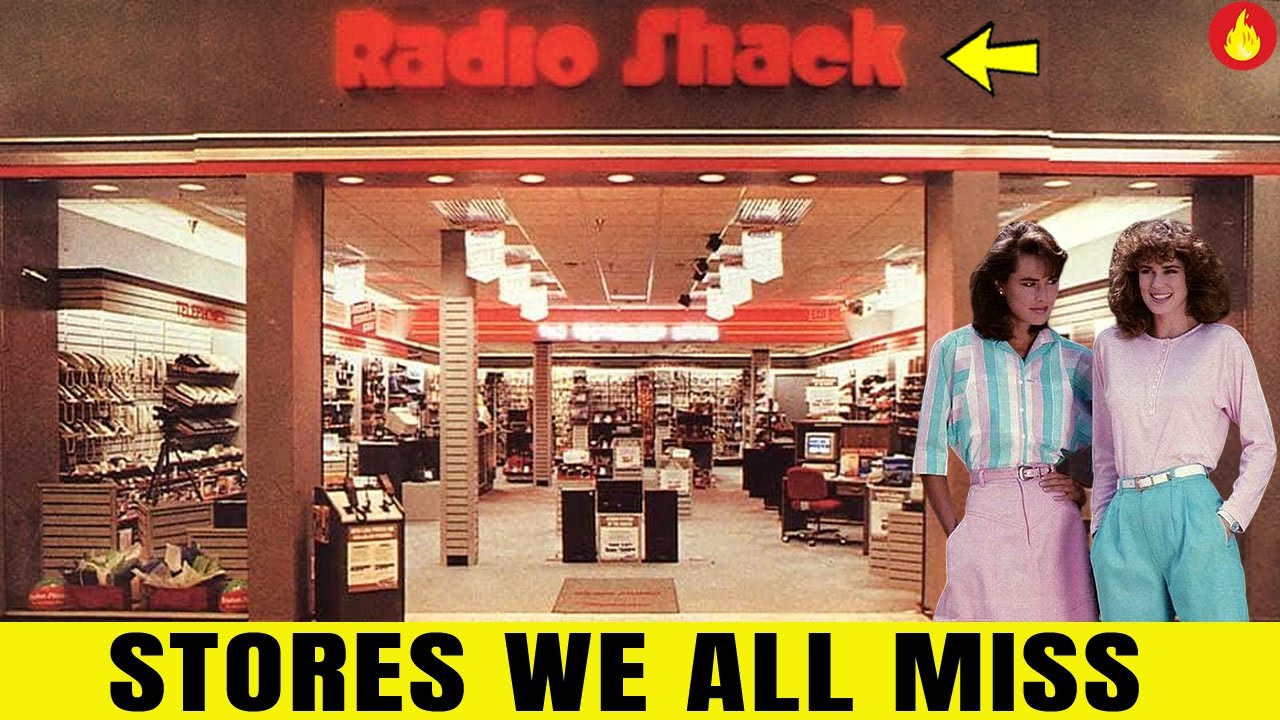 The Iconic 1980s Stores That Shaped A Generation and Quietly Disappeared!