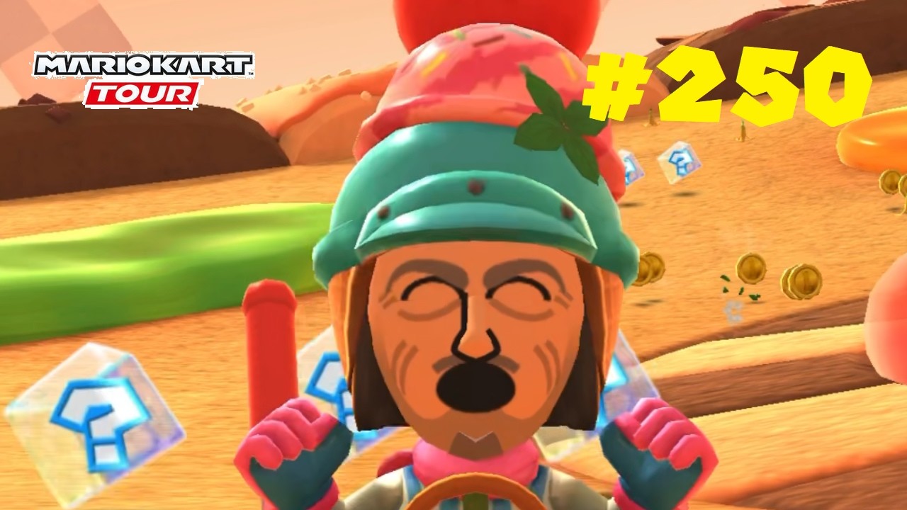 Mario Kart Tour (Online) #250 - Explosion of Ice Cream!
