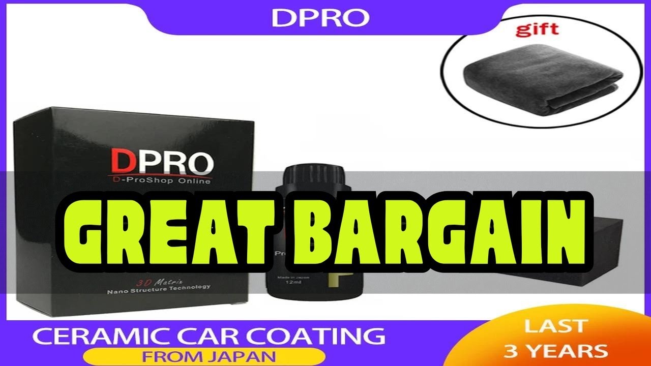 DPRO Ceramic Car Coating Paint Care Liquid Glass Coats Fluorine Nano Super Hydrophobic Coating Auto