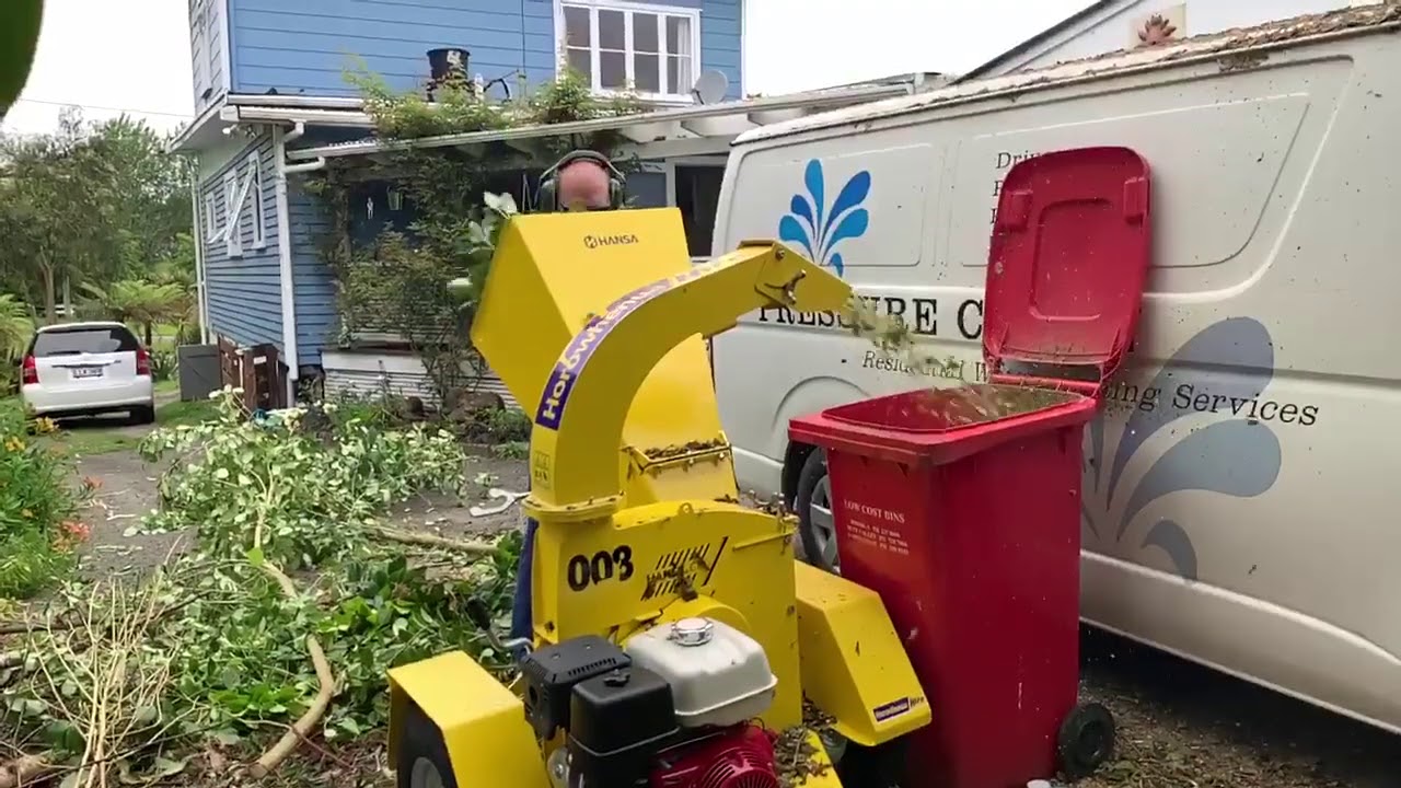 C13 Chipper in action