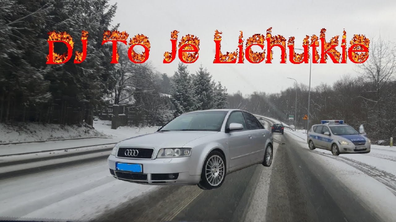 😎🔥Muzyka Do Zapierdalania Na Letnich W Zimę w Audi A4 1.8T (Każdy rów to wróg)🔥😎