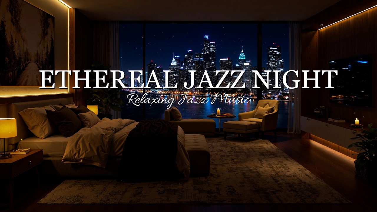 Ethereal Late Night Jazz | Jazz Instrumental Music & Delicate Jazz Piano Music for Stress Relief