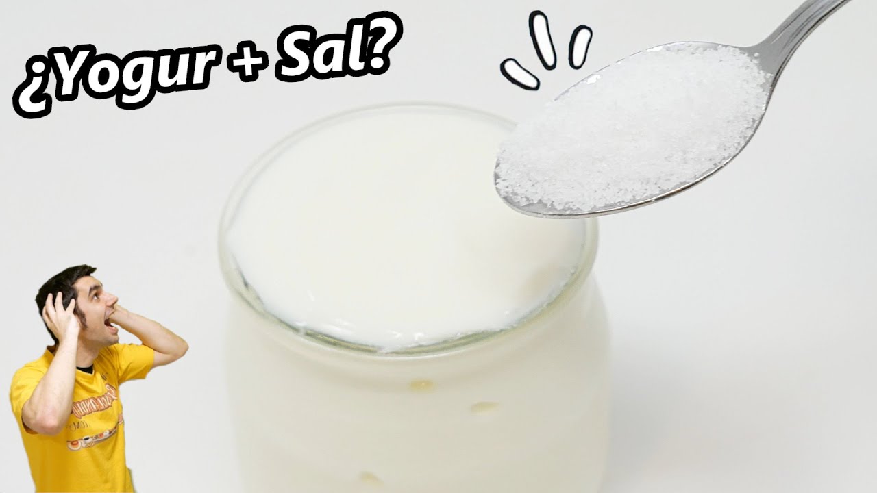 ¡Un poco de SAL en el YOGUR y TE SORPRENDERÁ el resultado!😍🧂😋  Receta Fácil DELICIOSA