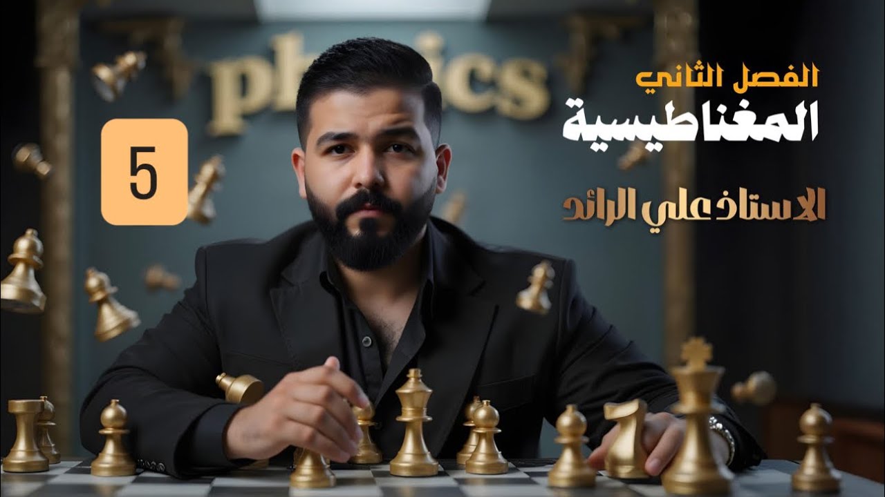 فيزياء السادس اعدادي 2026 || الحث الكهرومغناطيسي || حلقه 5