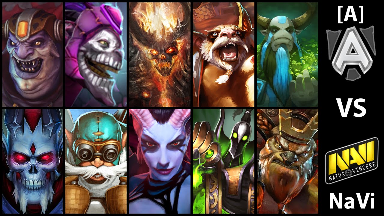 Alliance vs Na`Vi - DotA2HL 293