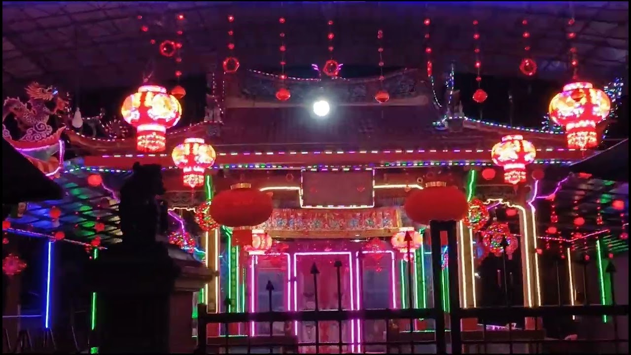 Lampu lampion Imlek selatpanjang