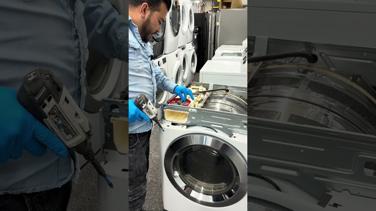 Último video del curso de reparación de secadoras front load ( cómo armar de regreso la secadora ) 🔥