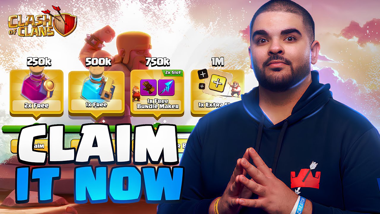 How to Claim Your FREE Summer Jam Rewards NOW! (Clash Of Clans)