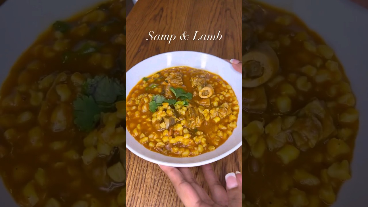 Instant Pot Samp and Lamb - saves time and tastes amazing!