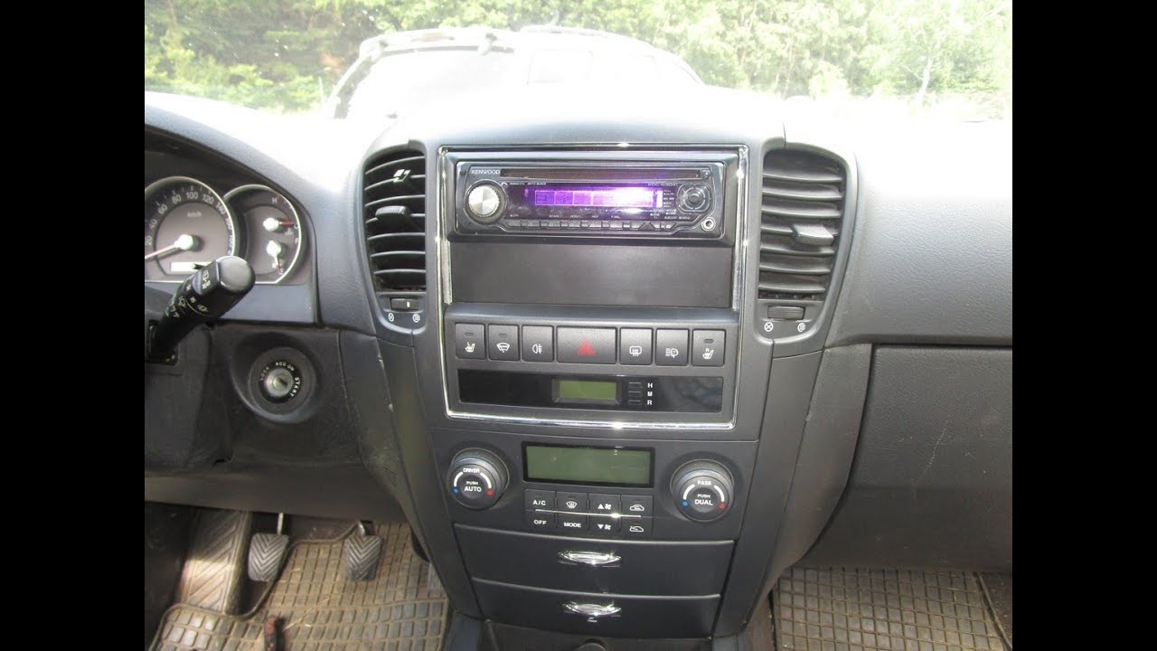 How to install a Car Radio to Kia Sorento 2006-2009