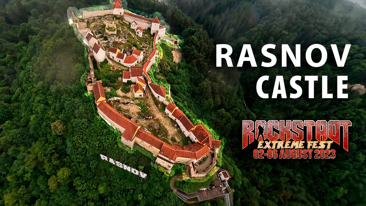 Drone FPV Intro footage - Rockstadt extreme fest 2023 - Rasnov Castle