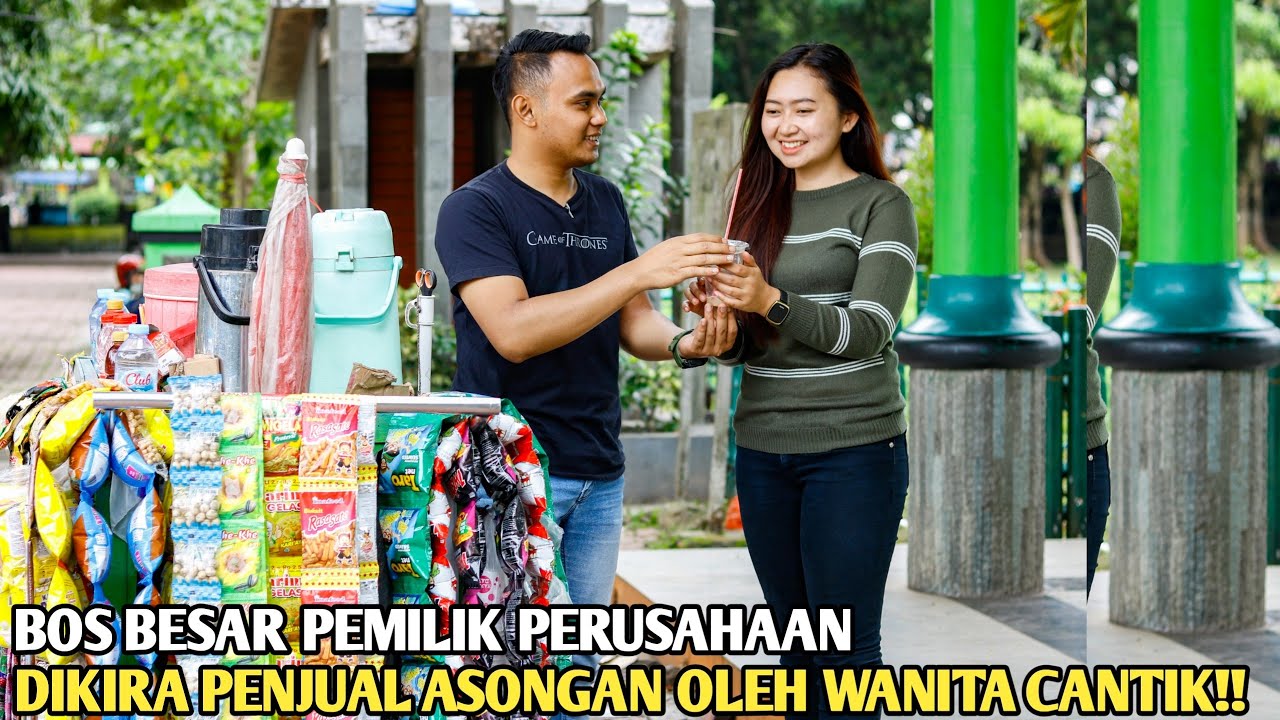 BOS BESAR PEMILIK PERUSAHAAN DIKIRA PENJUAL ASONGAN OLEH WANITA CANTIK INI!! ENDINGNYA BIKIN BAPER!!