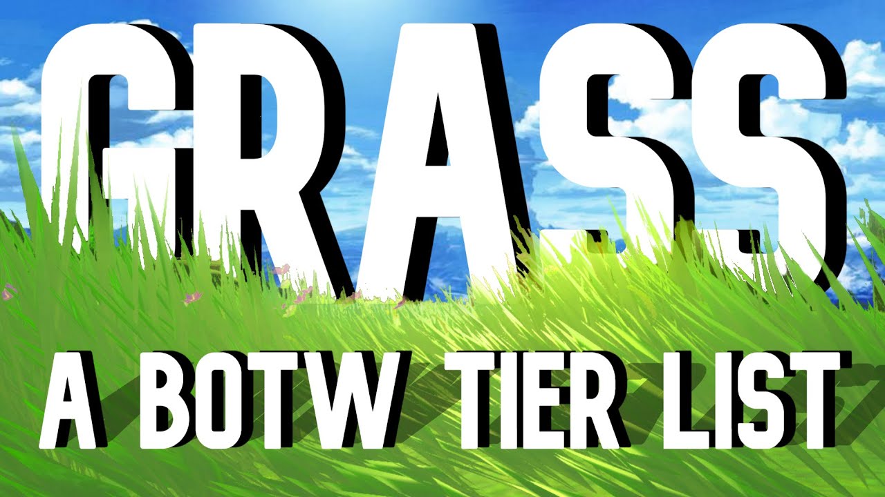 Zelda: Breath of the Wild | A Grass Tier List