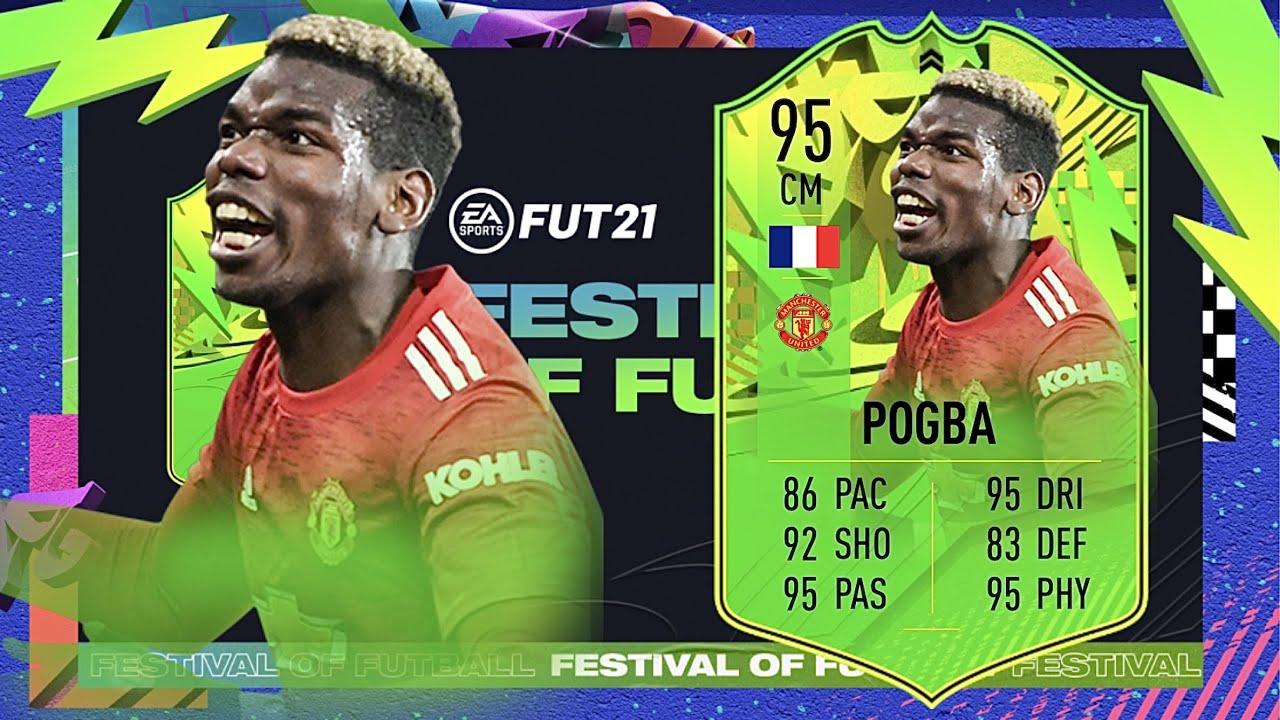 FIFA 21: PAUL POGBA 95 FESTIVAL OF FUTBALL PLAYER REVIEW I FIFA 21 ULTIMATE TEAM