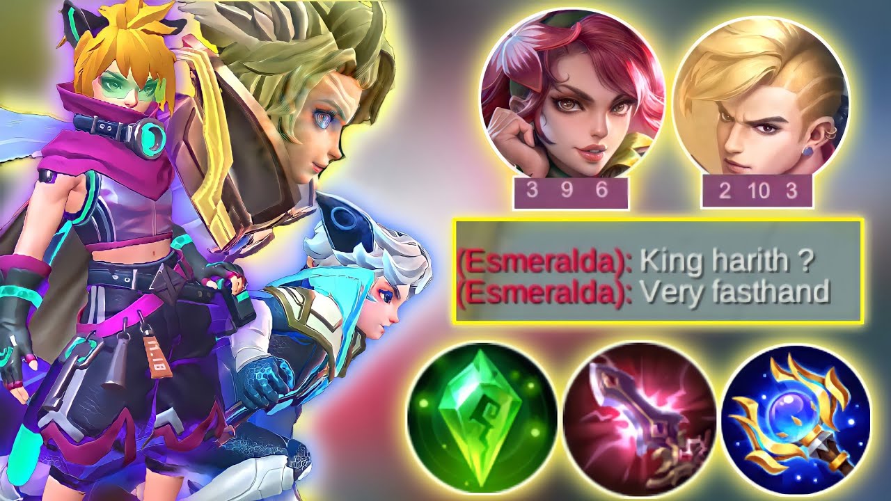 SERIOUSLY STILL WANT A COUNTER HARITH OFFLANE KOKOO14 ?! HARITH TOP GLOBAL|MLBB