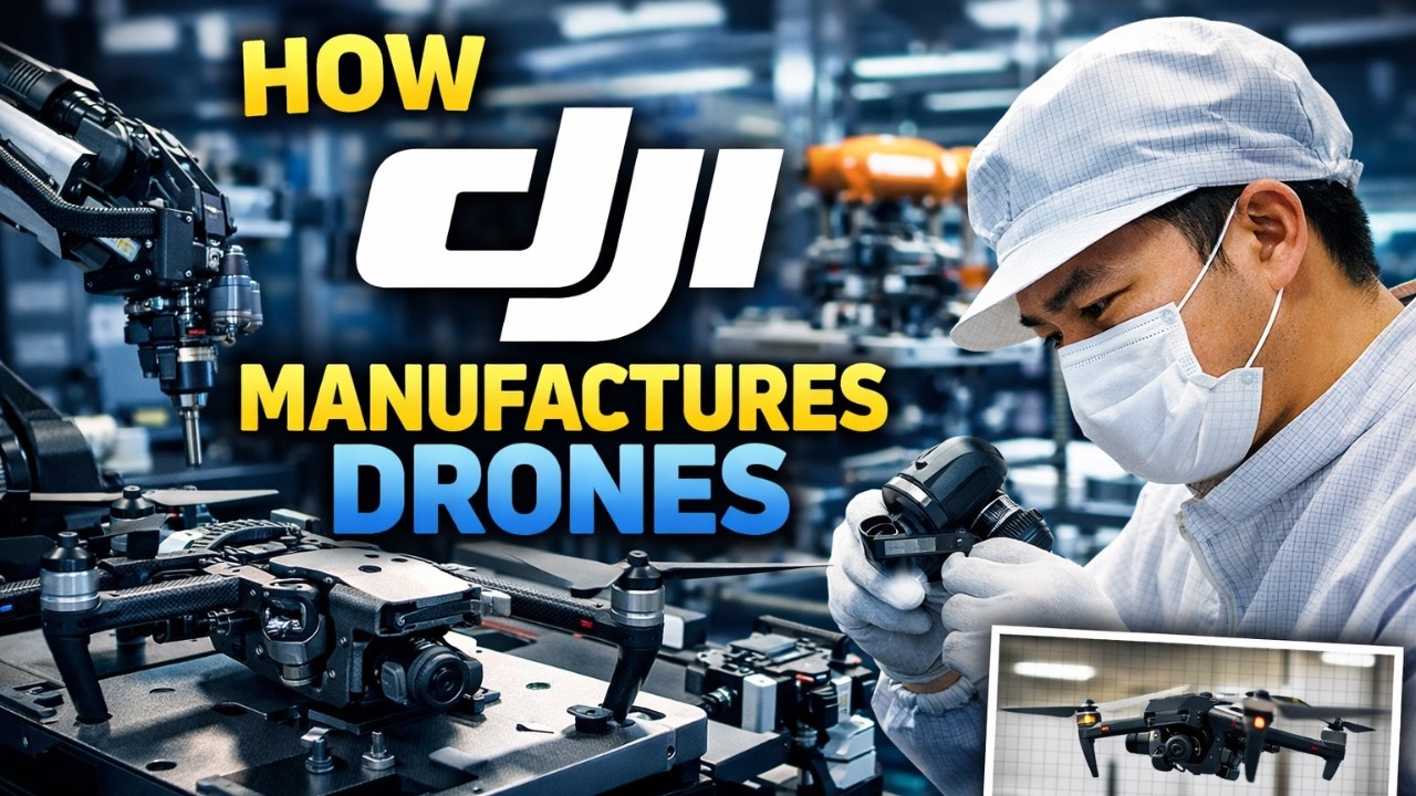 How DJI Manufactures Drones in 2026: Inside the Production Process, Materials & Technology