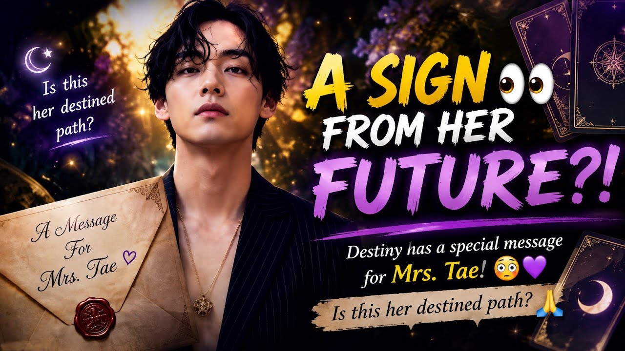 What SECRET Message Does Destiny Have For MRS Tae? 😳💜 Is this her destined path? 🙇 #bts #taehyung ❤️