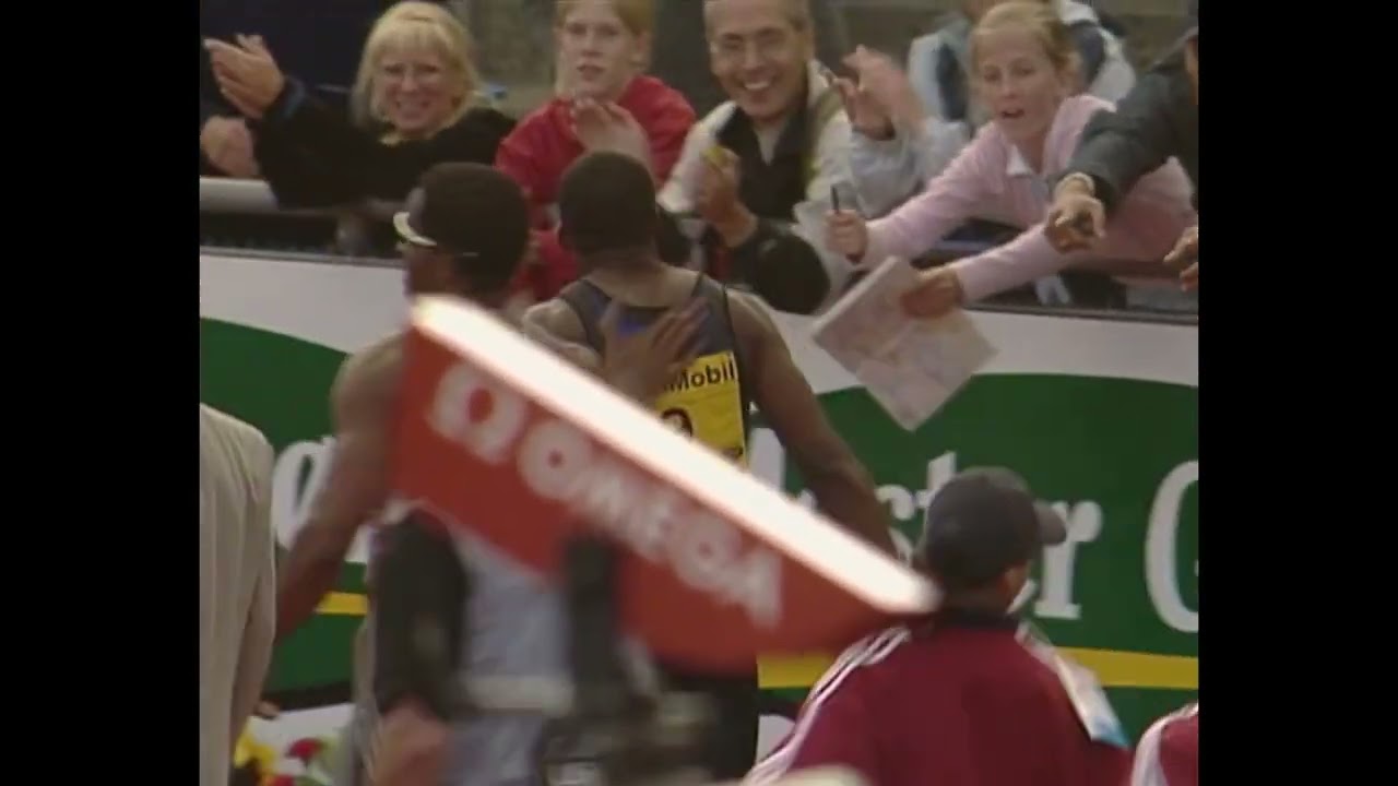 2001 Oslo Golden League - Men's 100m Final - Ato Boldon 9.88