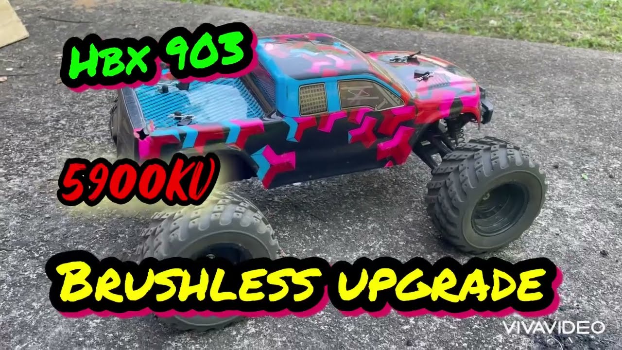 Hbx 903 brushless upgrade 5900kv