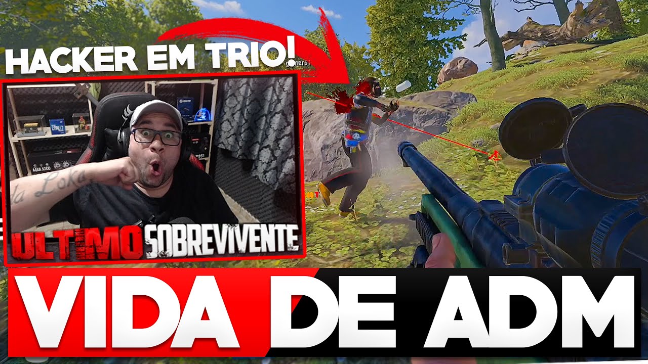 Rust BR: TRIO de Cheaters, AIMBOT, Hacker, BANIDO! Vida de ADMIN - Rust