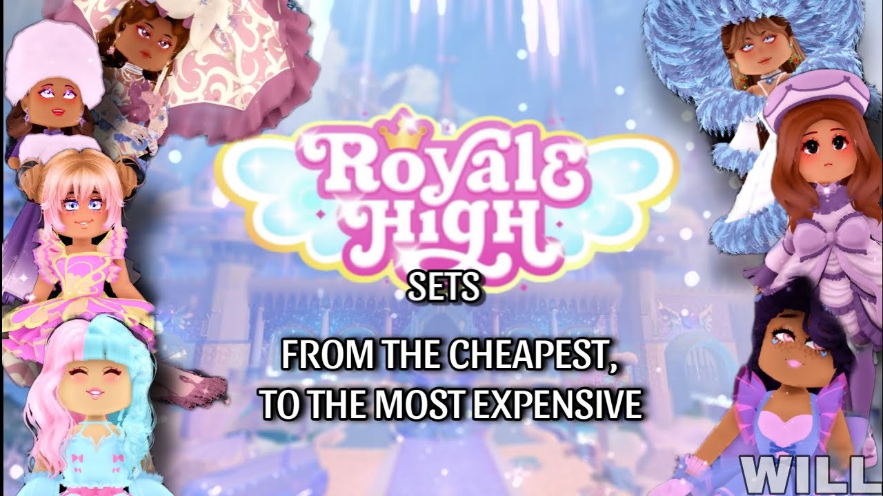 Royale High Official Sets [From The Cheapest, To The Most Expensive] | Roblox