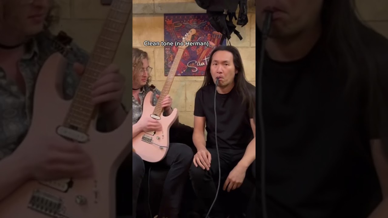 Running my guitar through Herman Li.