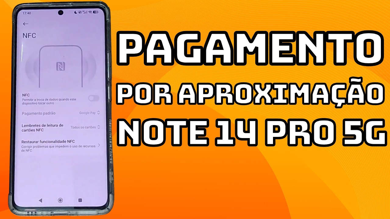 COMO ATIVAR E USAR O RECURSO NFC (PAGAMENTO POR APROXIMAÇÃO) DO CELULAR REDMI NOTE 14 PRO 5G