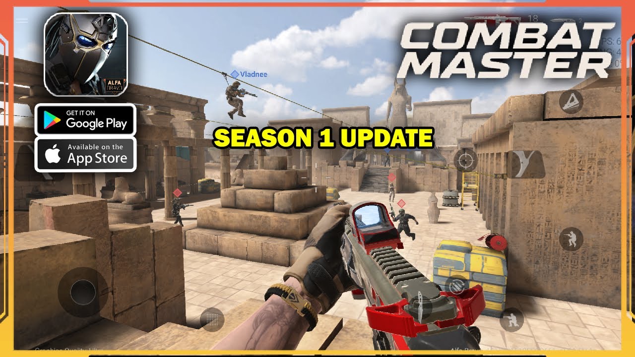Combat Master Mobile New Update Gameplay (Android, iOS) | Season 1 Battle Pass