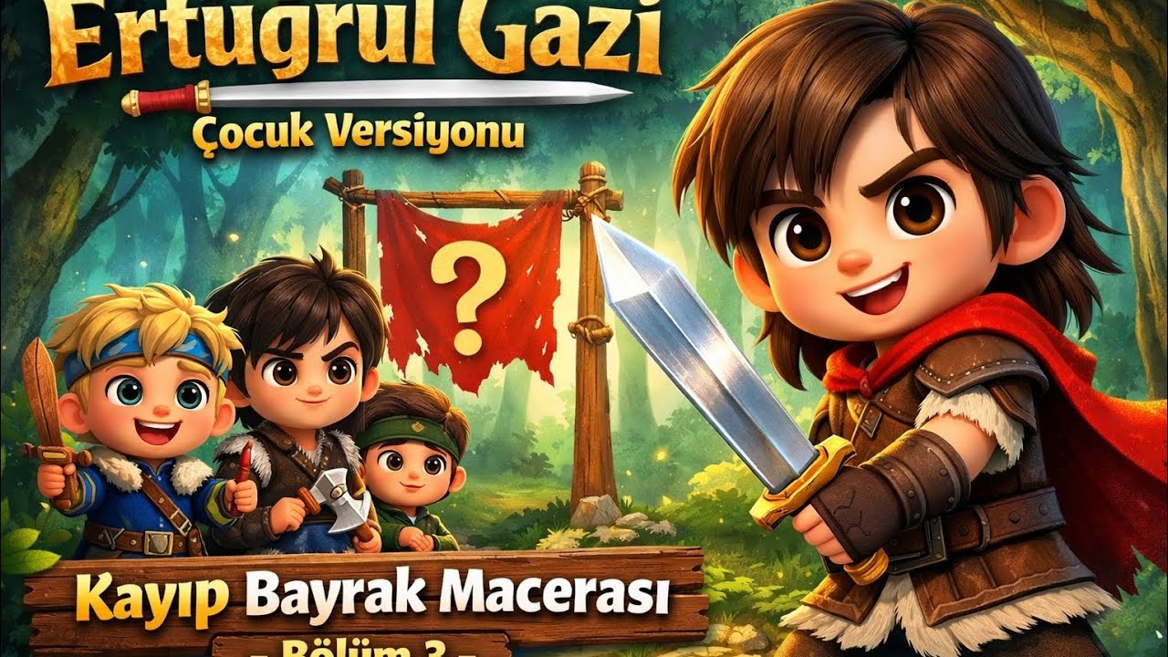  Kayıp Bayrağın Sırrı! 🏹 Ertuğrul Gazi ve Alpleri | Çocuklar İçin Macera Çizgi Film