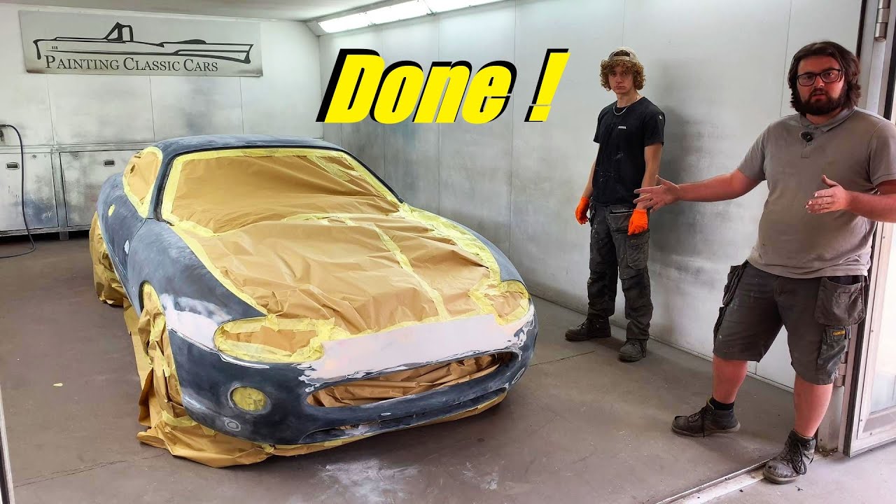 ЗАВЕРШЕНО! Jaguar XK8 XKR готов, и владелец присоединяется к нам, чтобы забрать его.