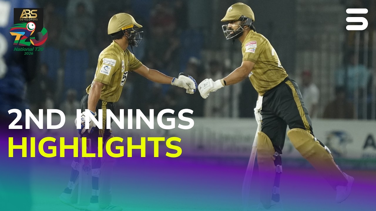 2nd Innings Highlights | Sialkot vs Karachi  | M04 | ABS Developers National T20 Cup 2026 | MZA1H