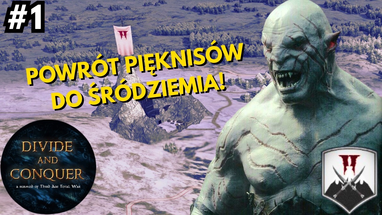 WIELKI POWRÓT ORKÓW Z GUNDABADU! | Divide and Conquer EUR | Orki z Gundabadu