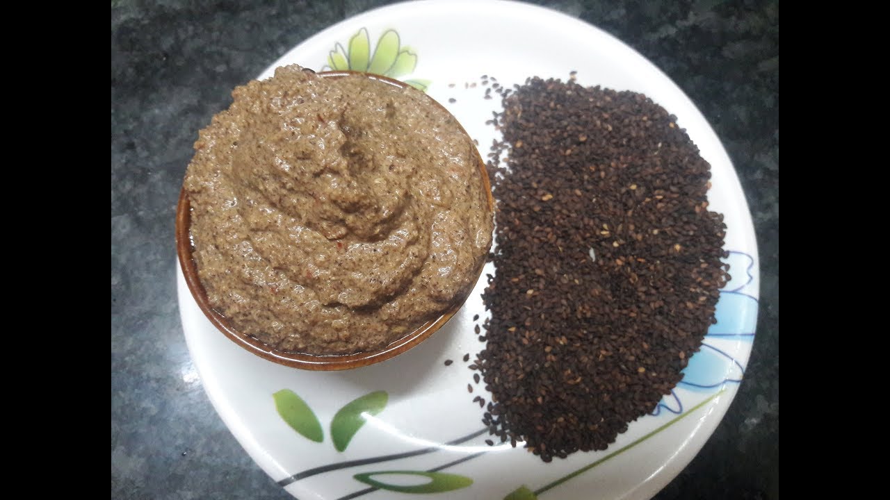 நமது பாரம்பரியமான துவையல் /// ellu thuvaiyal/sesame chutney recipe in tamil