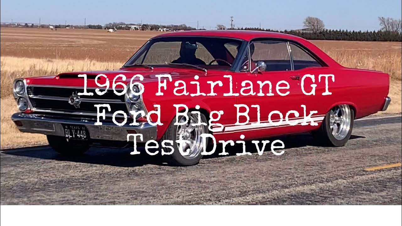 Сохраните свой первый автомобиль: тест-драйв Fairlane GT 427 1966 года с головками Trickflow и ро...