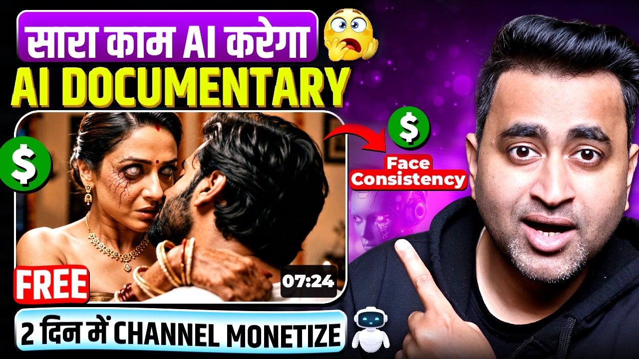 Make AI Documentary in 10 Mins FREE 🤯 It Can Be Monetized! ✅ | How to Make AI Documentary