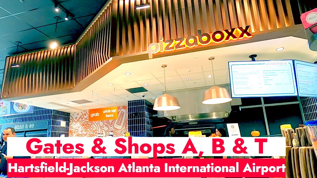 ATL✈️ Concourses A, B & T | Hartsfield-Jackson Atlanta International Airport | Atlanta, GA